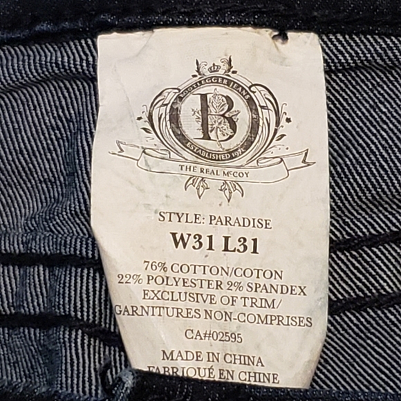 BOGO Free🦋 Bootlegger Paradise Dark Wash Slim Straight Jeans - Picture 10 of 16